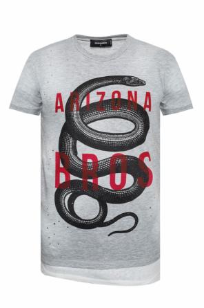 T-shirt with holes, zdjęcie 1 T-shirt with holes od Dsquared2
